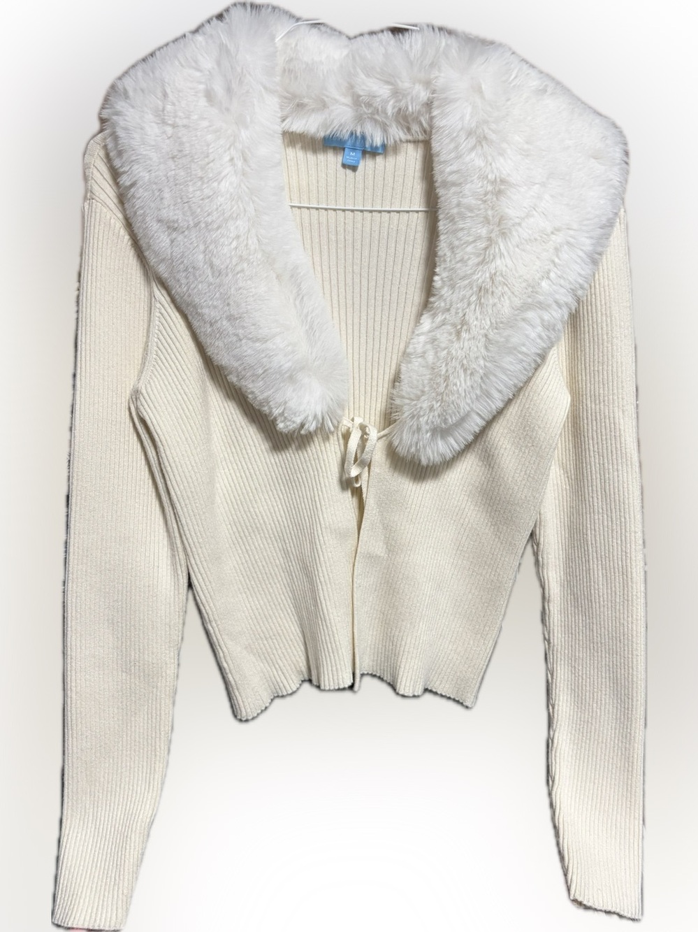 Draper James Faux Fur Sweater